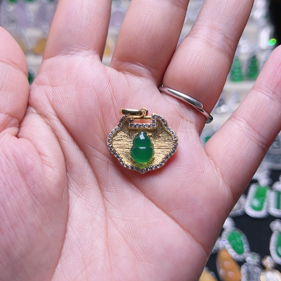 玛瑙/玉髓颈饰银S925镶嵌