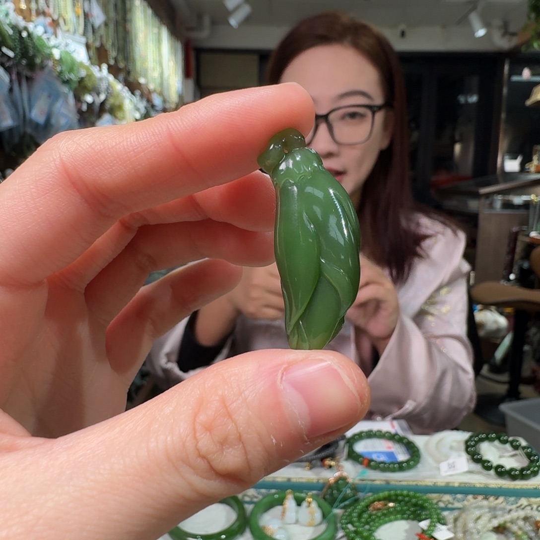 和田玉未镶嵌颈饰无包容