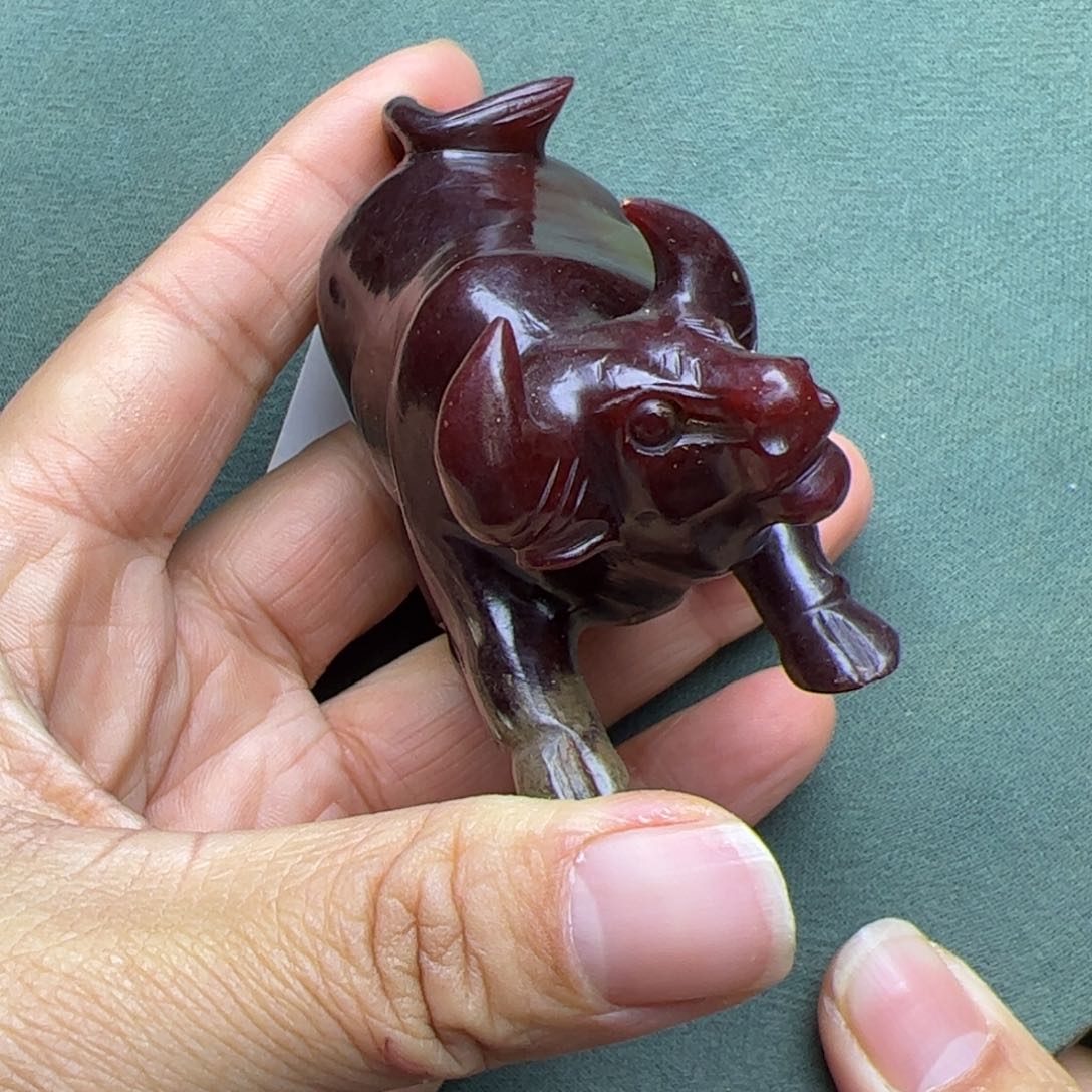 和田玉把件未镶嵌