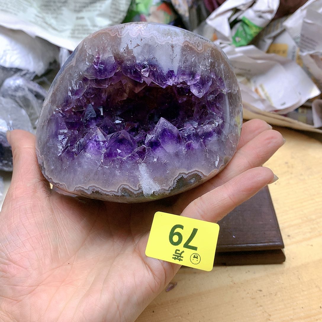 紫晶大型摆件（非配饰）未镶嵌