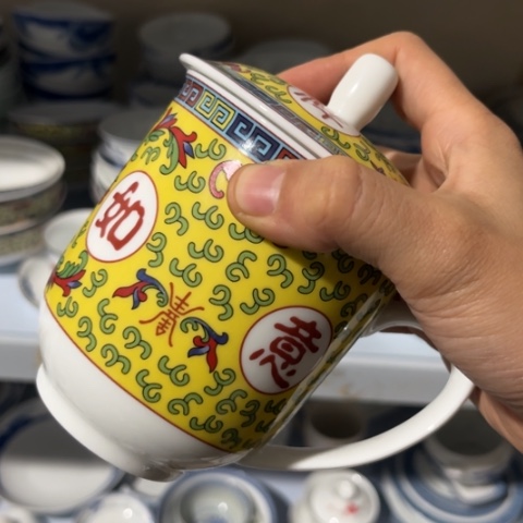 其他瓷办公杯一个陶瓷