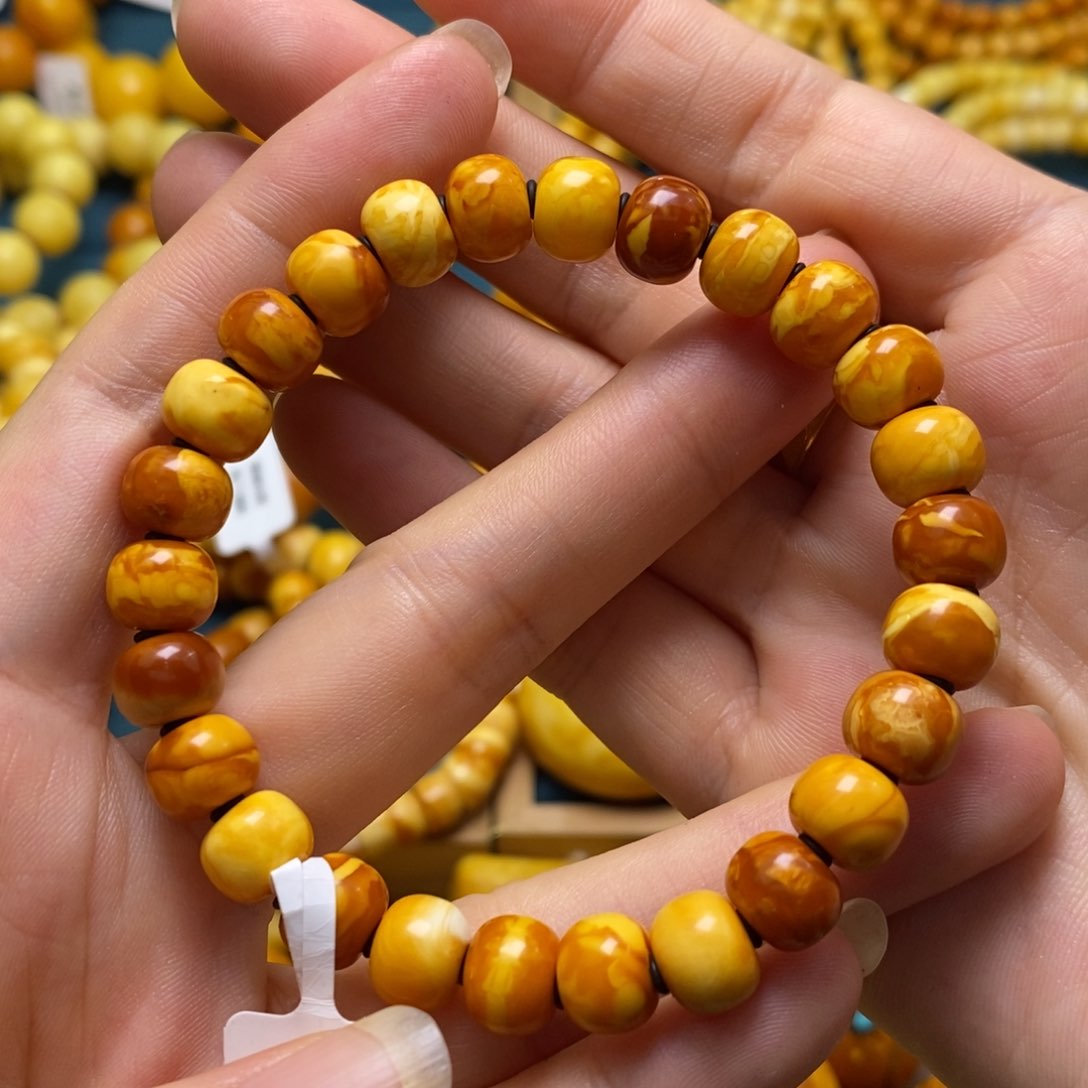 琥珀颈饰未镶嵌9加