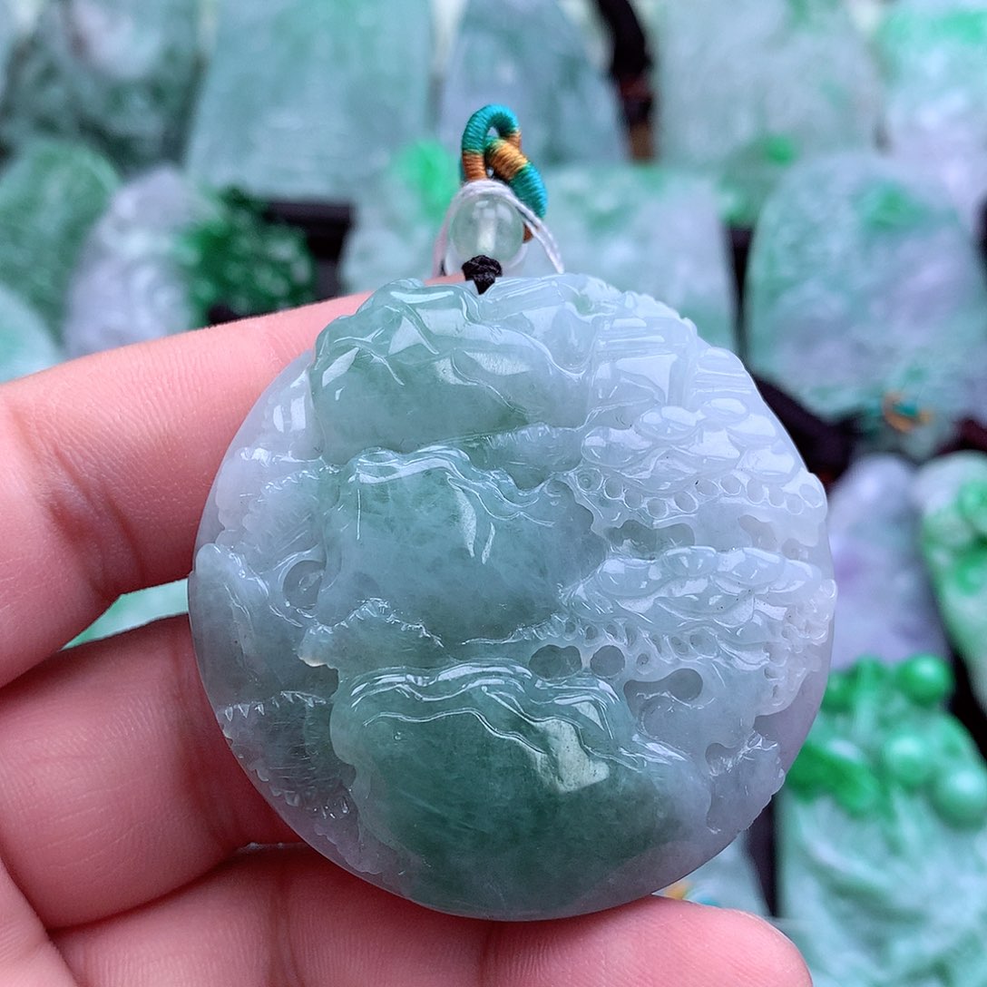 翡翠吊坠(不含链)未镶嵌