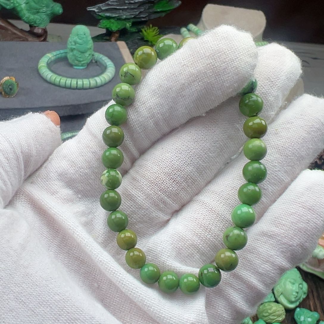 绿松石随型未镶嵌