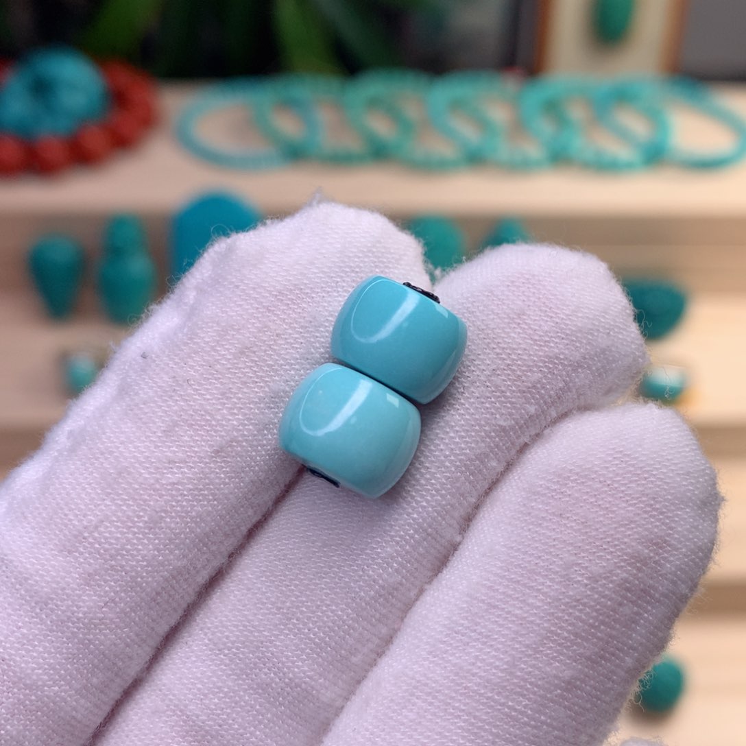 绿松石直切卡10.5未镶嵌