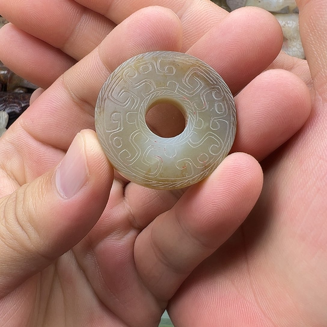 和田玉（糖玉）未镶嵌挂件