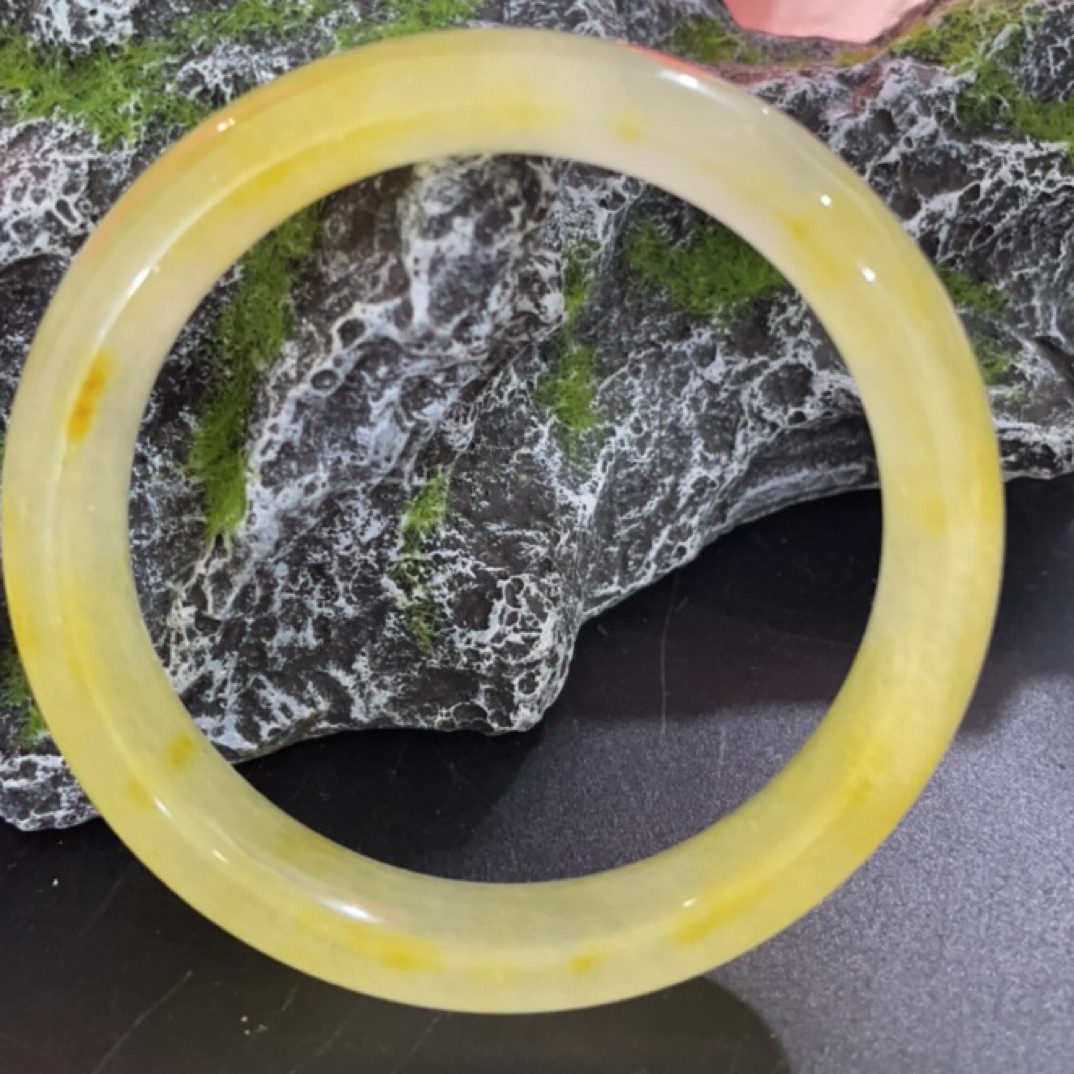 392    飘黄车轮镯