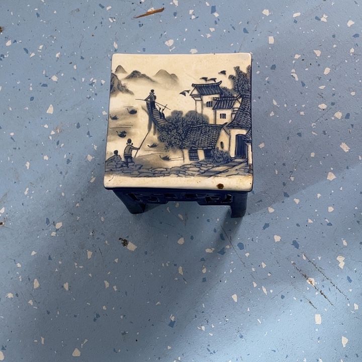 瓷中古工艺品摆件