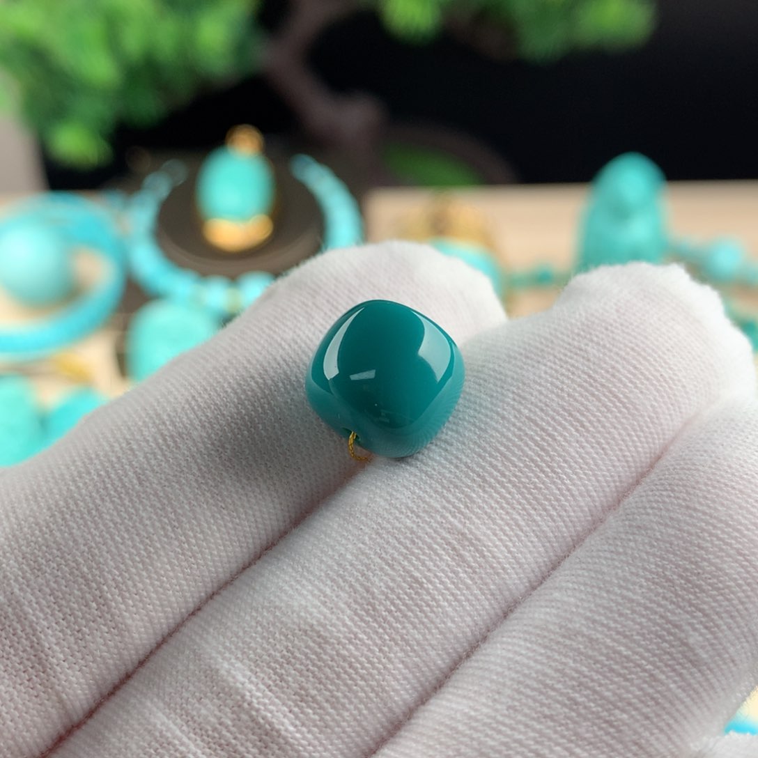 绿松石配珠卡11.5未镶嵌