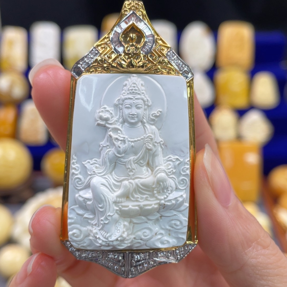 蜜蜡裸石未镶嵌琥珀蜜蜡