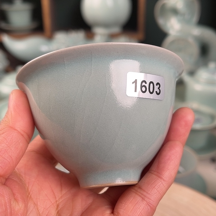 杯1603 仿古天青色体验
