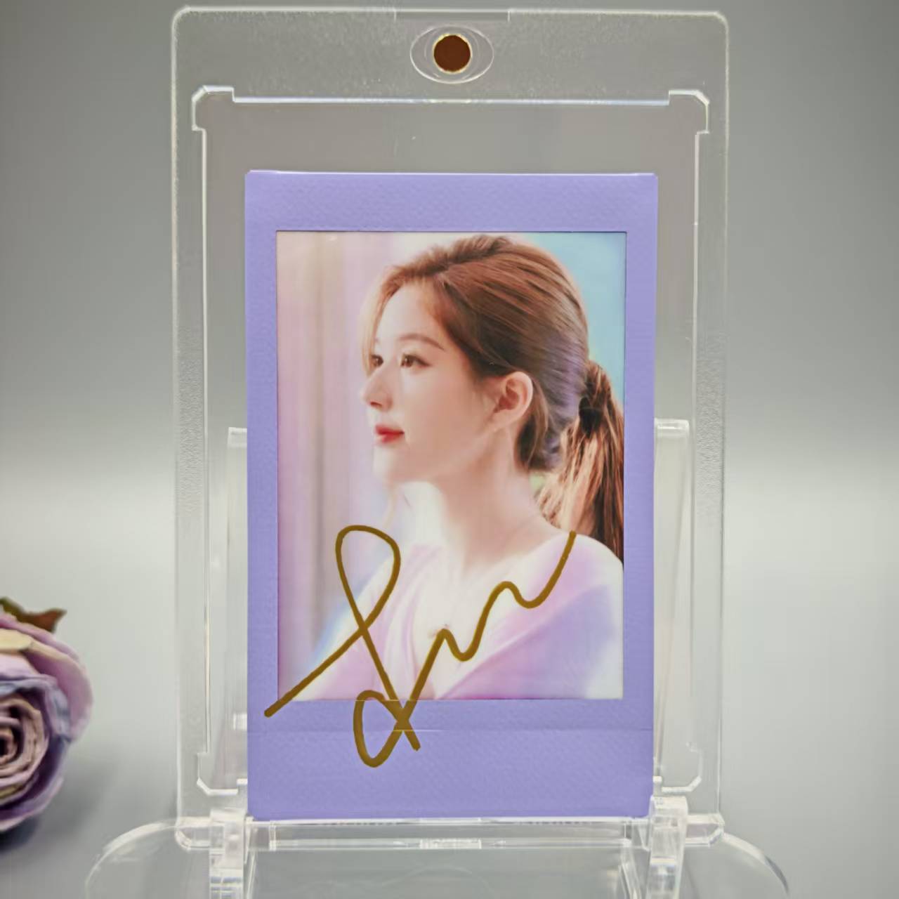 M1403【赵露思】 签名正品拍立得照片