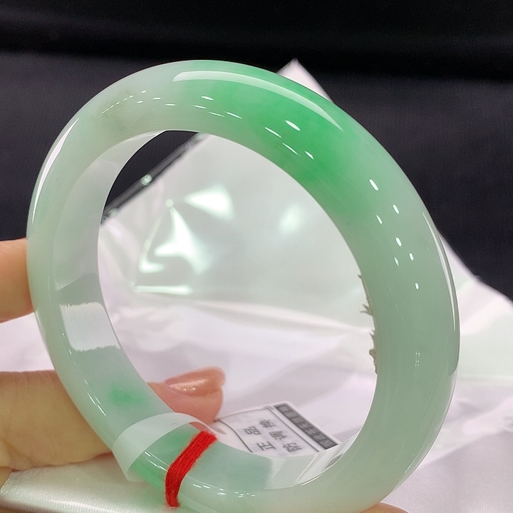 翡翠手镯未镶嵌正圈58-59