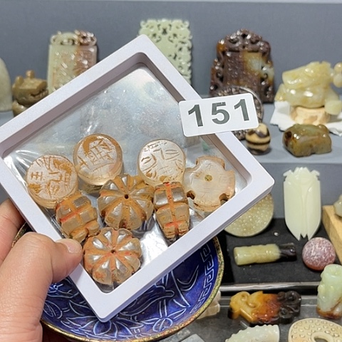 摆件闲**鹤瓷器制作过程是采用一条