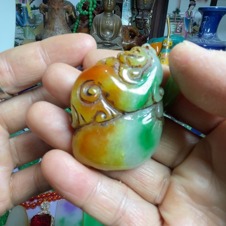 把件滴血莲花菩提