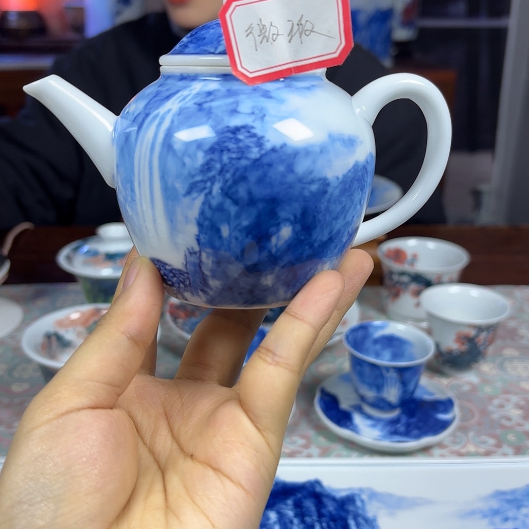 国一王老师手绘山水