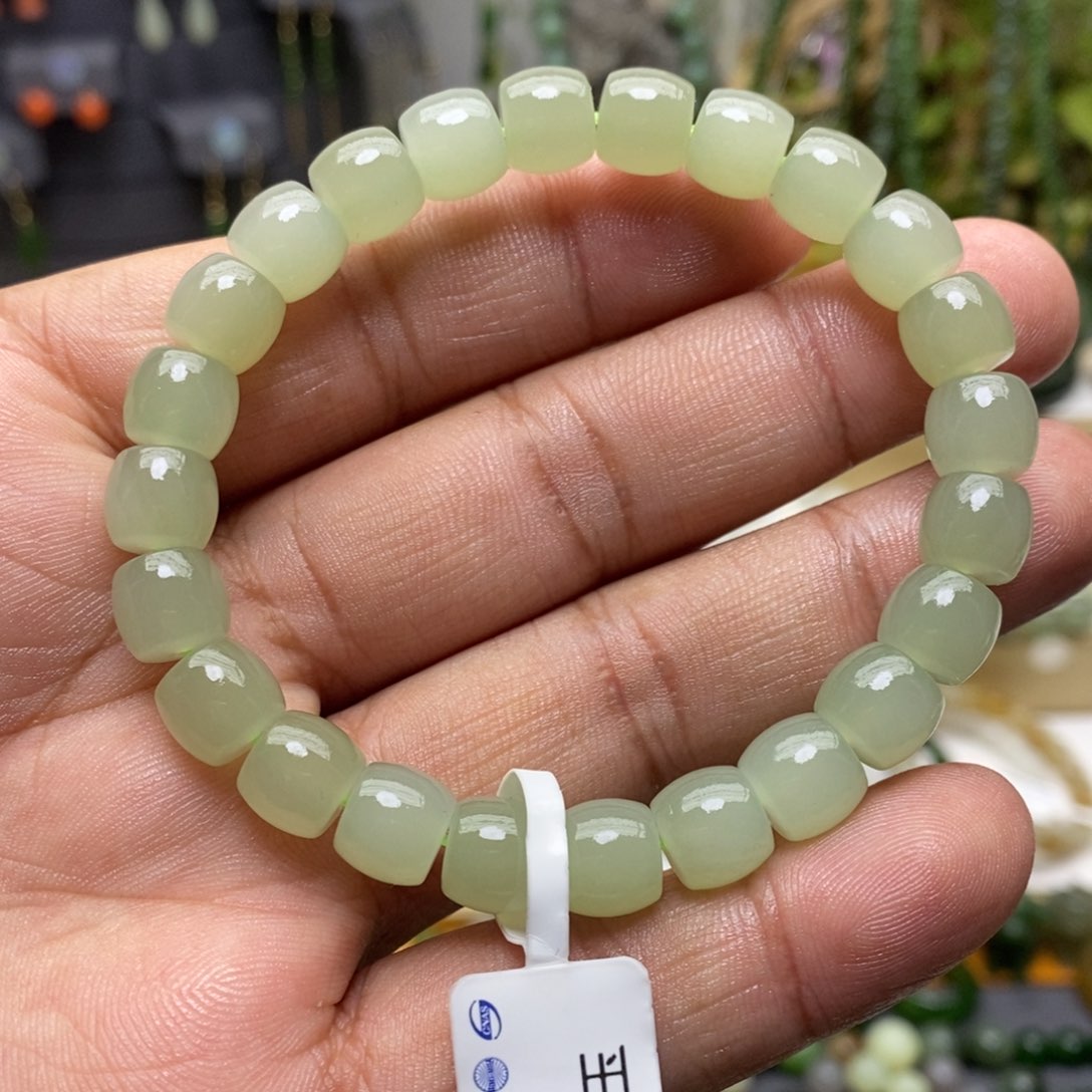 和田玉手链未镶嵌60