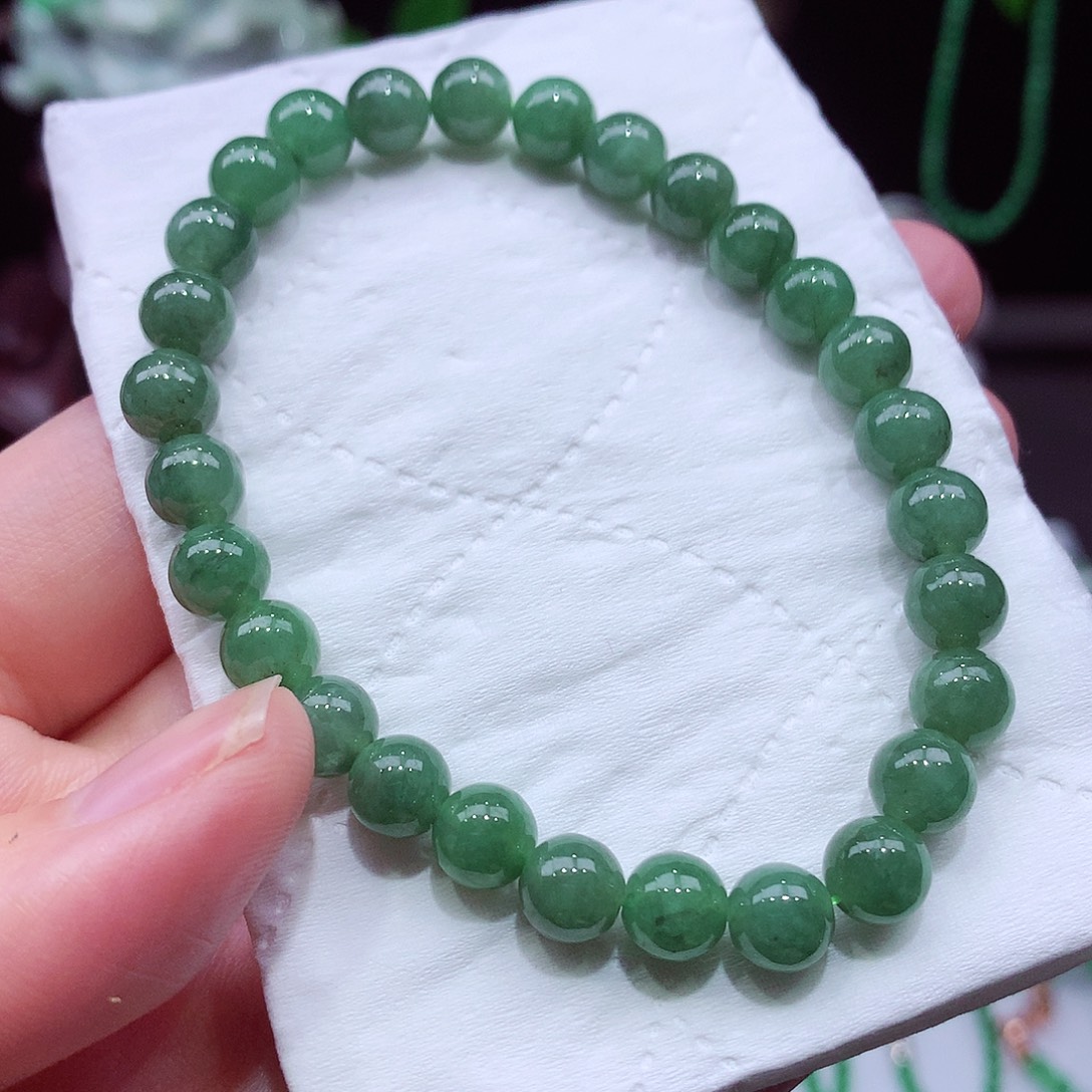 翡翠未镶嵌手链翡翠