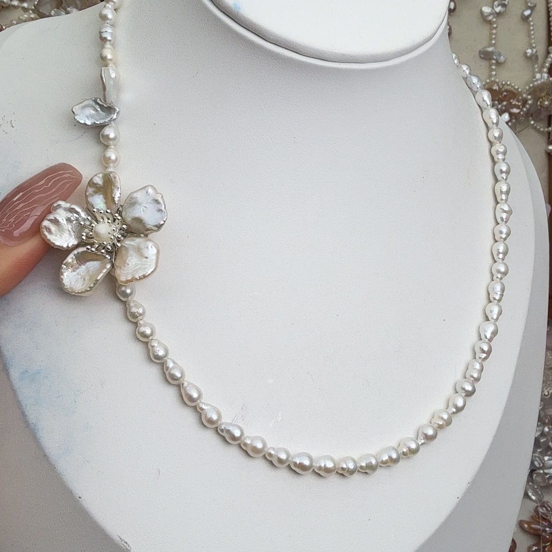 淡水珍珠颈饰未镶嵌