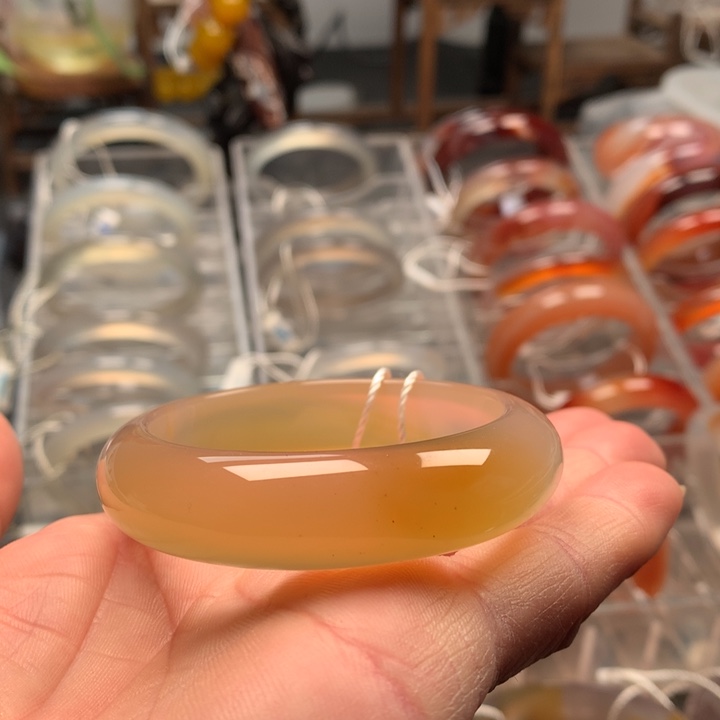 玛瑙/玉髓未镶嵌手镯