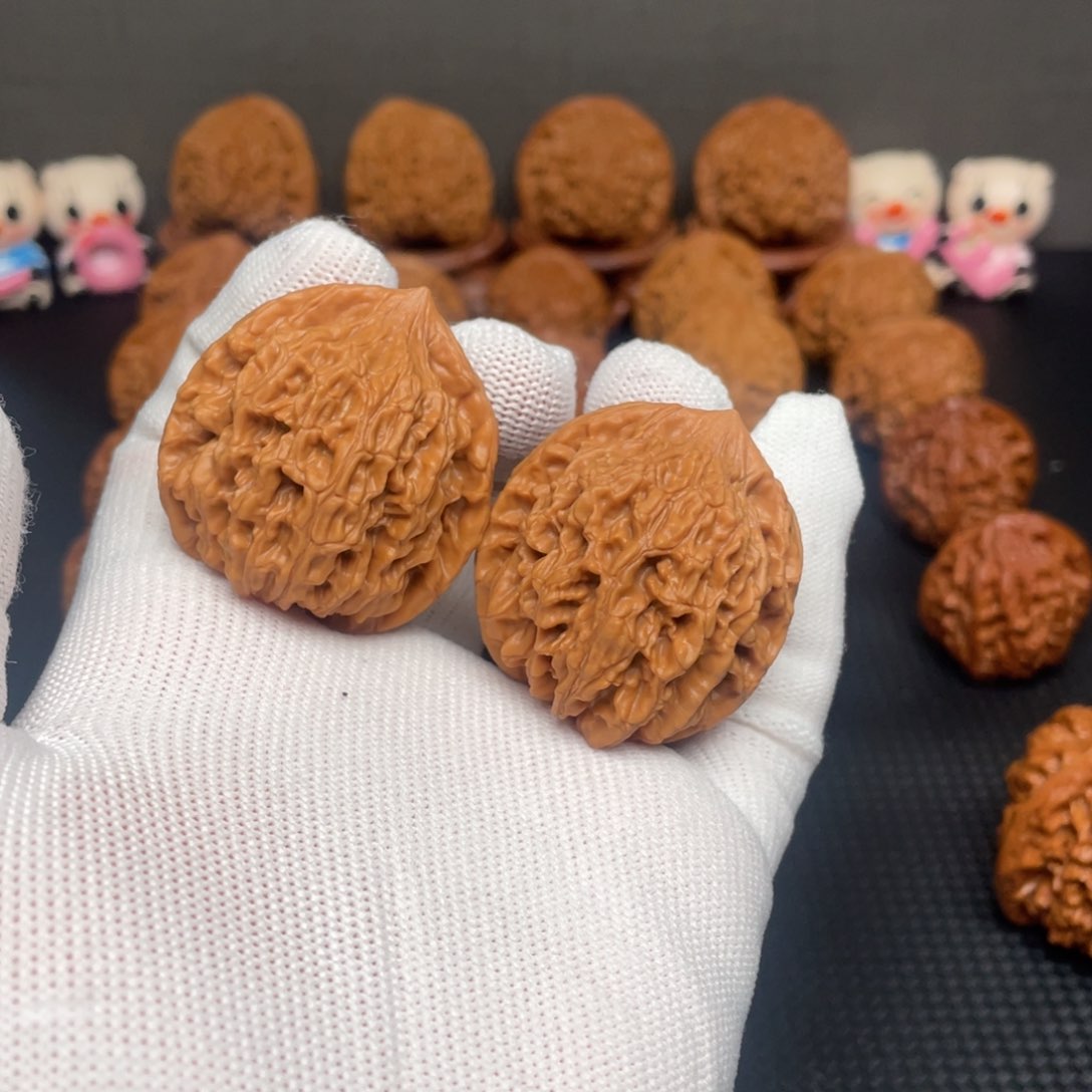 文玩核桃把件通天八37