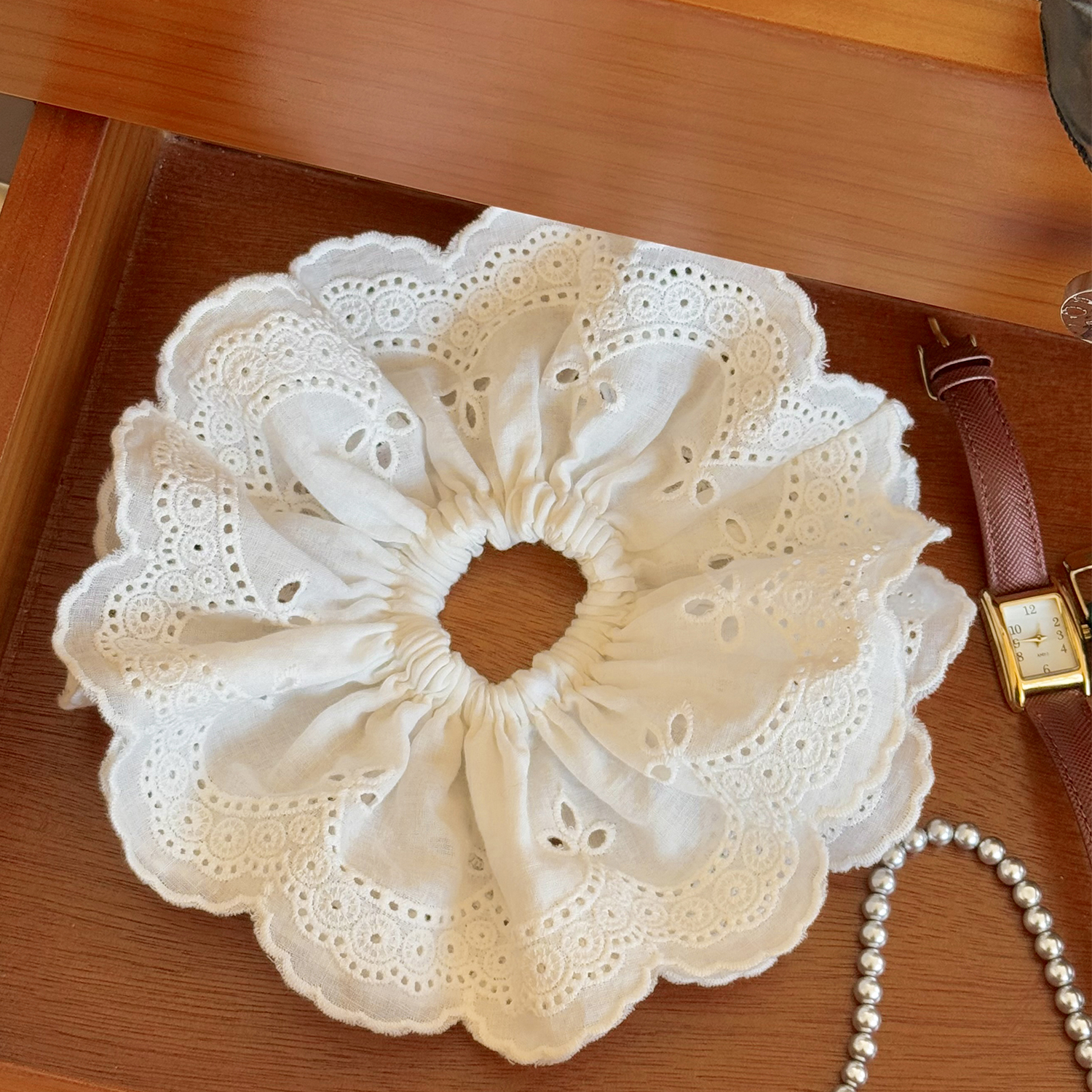 【白月光】刺绣发圈DM502F306