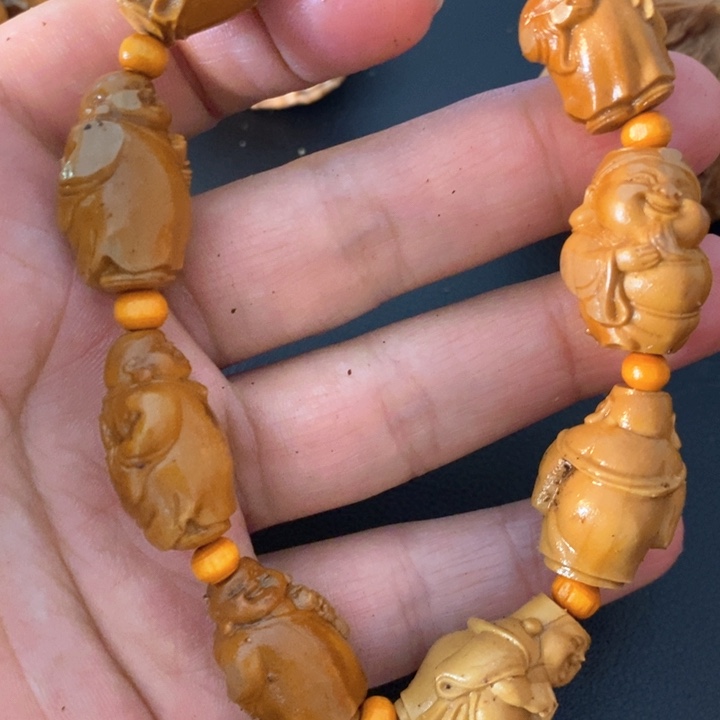 橄榄核手串/手链橄榄微瑕站立米勒