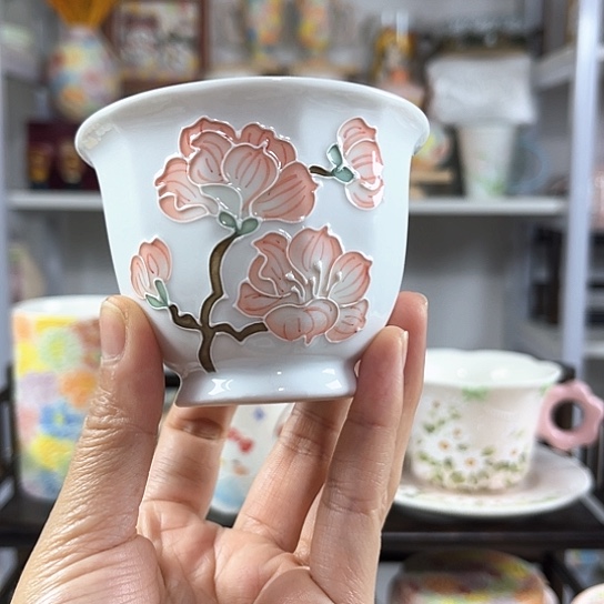 手绘高温釉下彩陶瓷