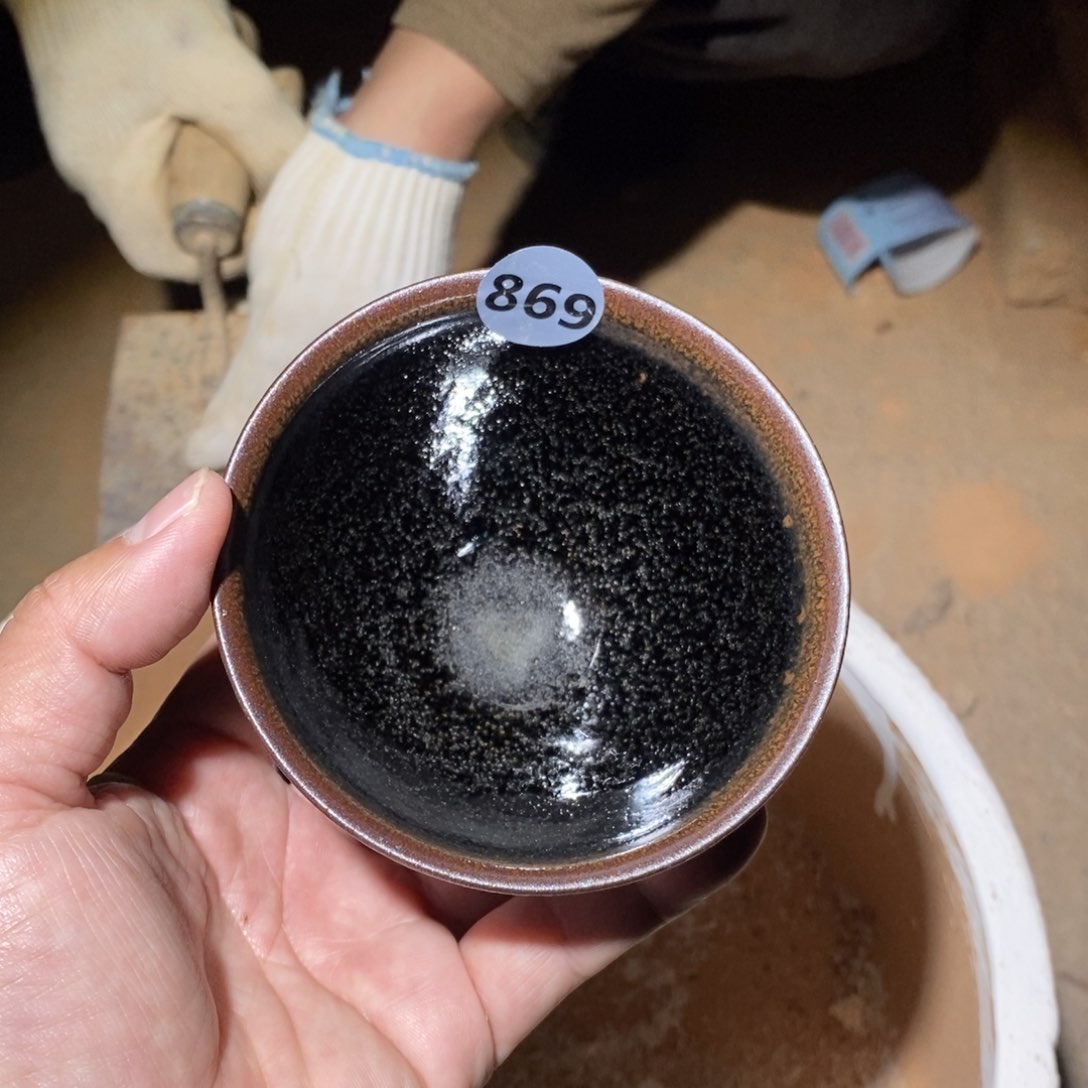 茶盏运坤龙窑柴烧