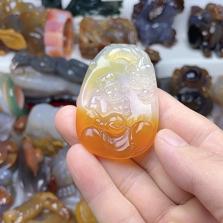 玛瑙/玉髓饰品未镶嵌