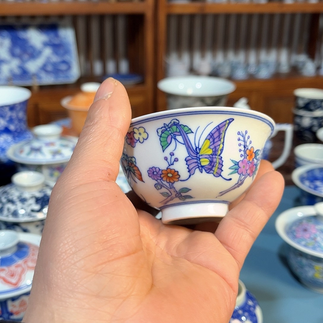 錡镇堂手工手绘杯