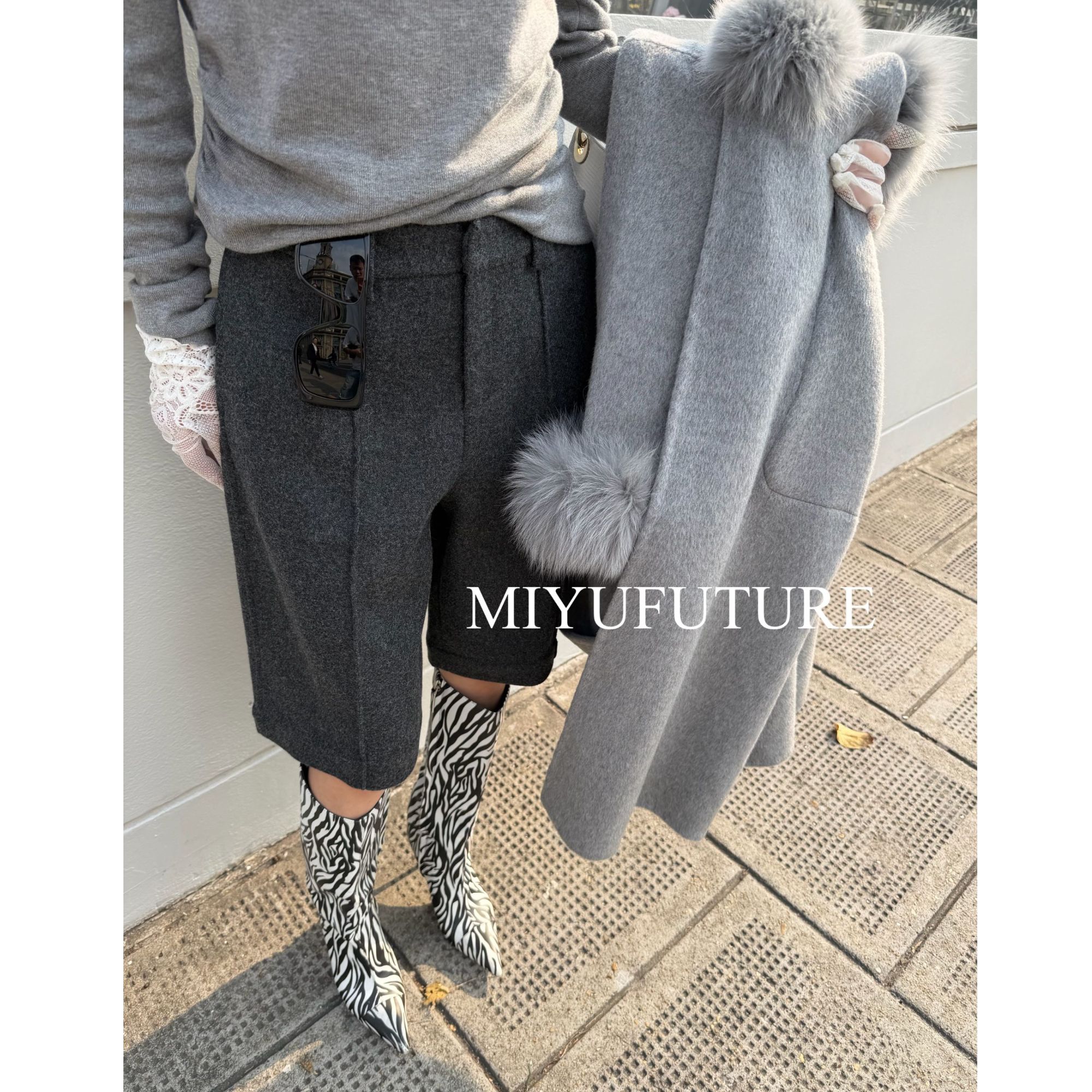 2025冬MIKIBABY“五分天菜”时尚百搭简约五分裤（裤长55）