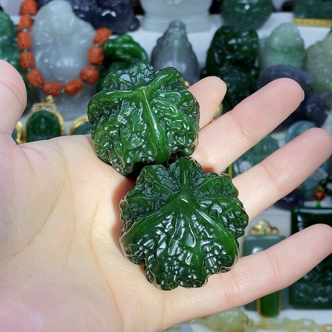 和田玉（碧玉）手把未镶嵌