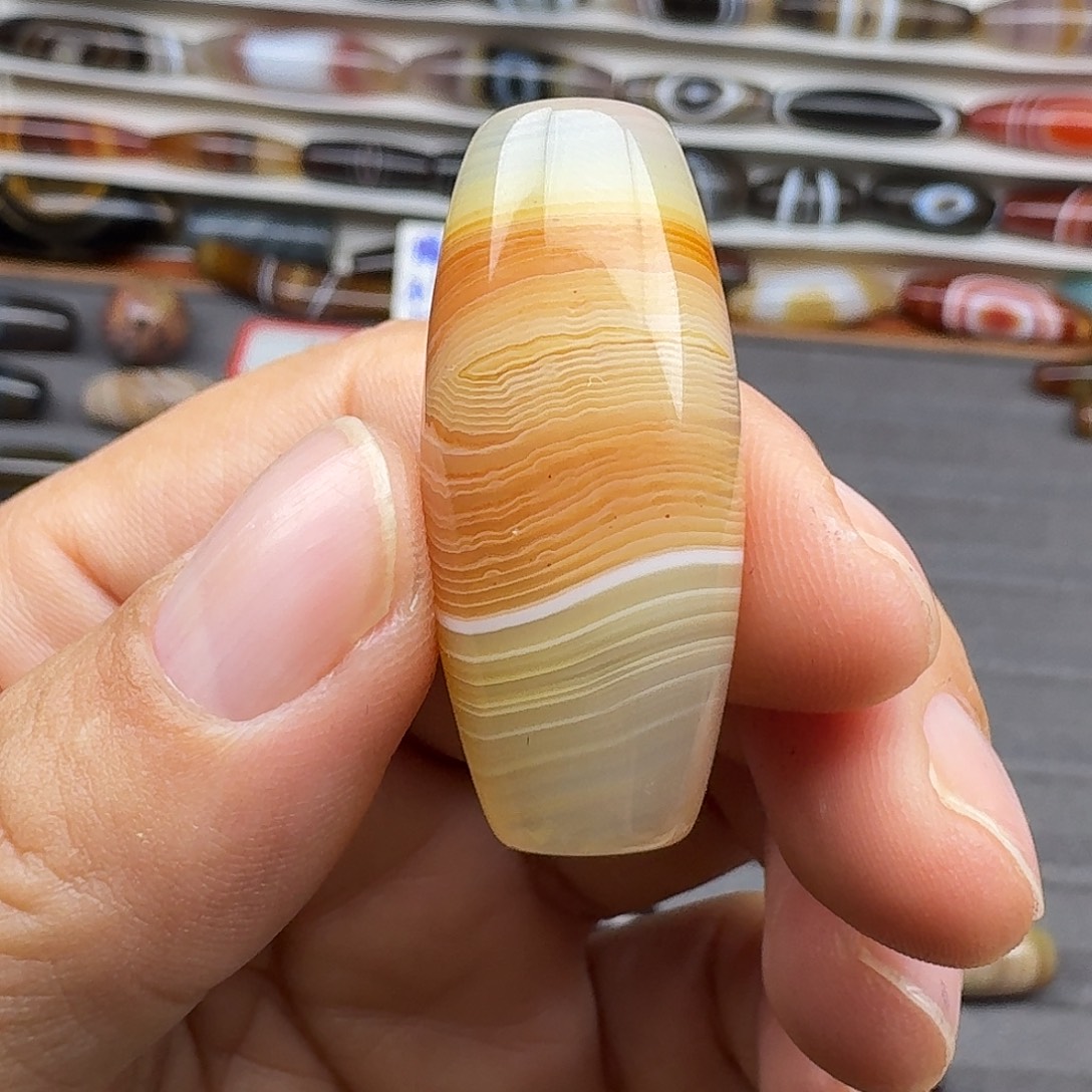 街***铺玛瑙/玉髓合金珠宝半成品