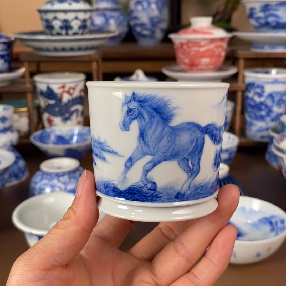 大***景德镇陶瓷手工手绘