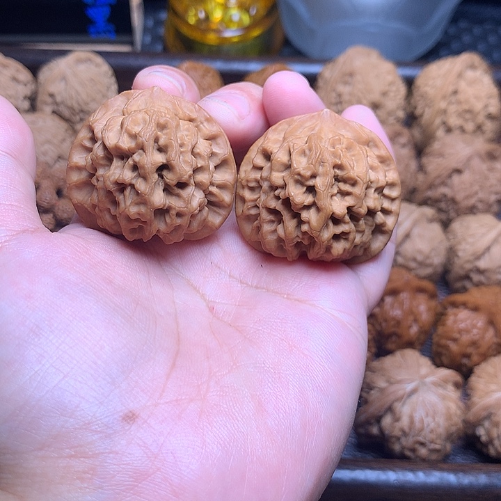 吊坠文玩核桃秦闷37尺