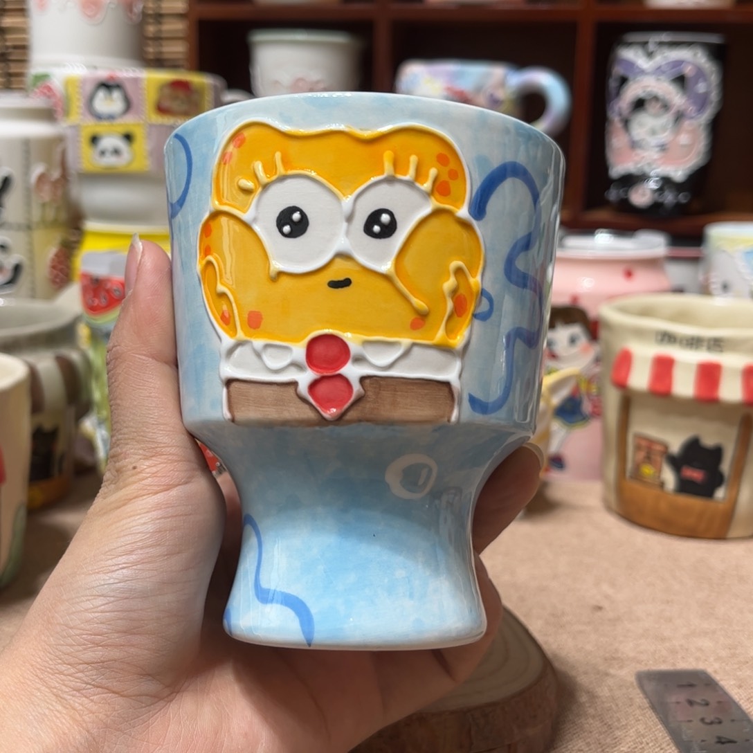 摆件景德镇陶瓷马克杯