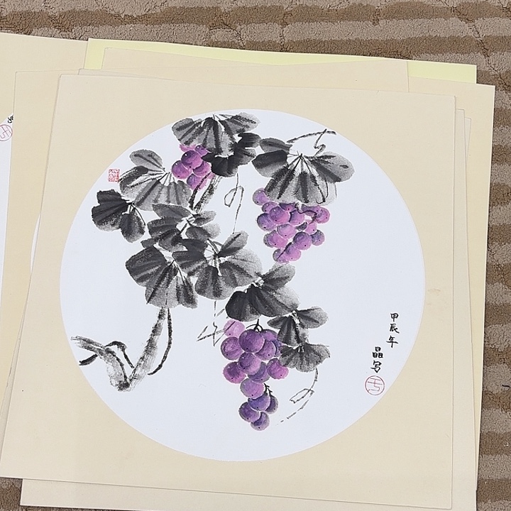 国画花鸟是在这个春天38.38