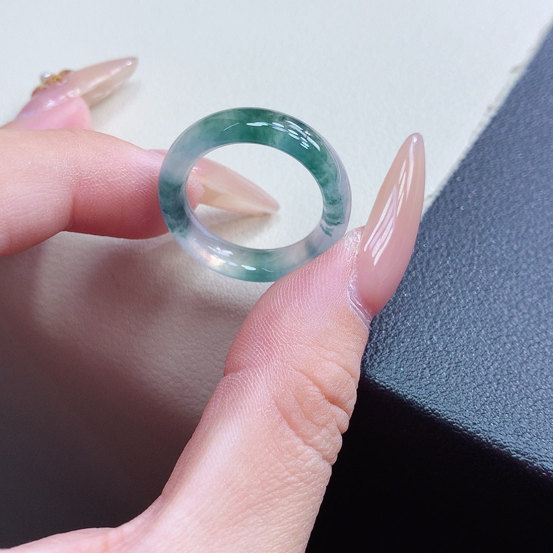 未镶嵌戒指翡翠15号