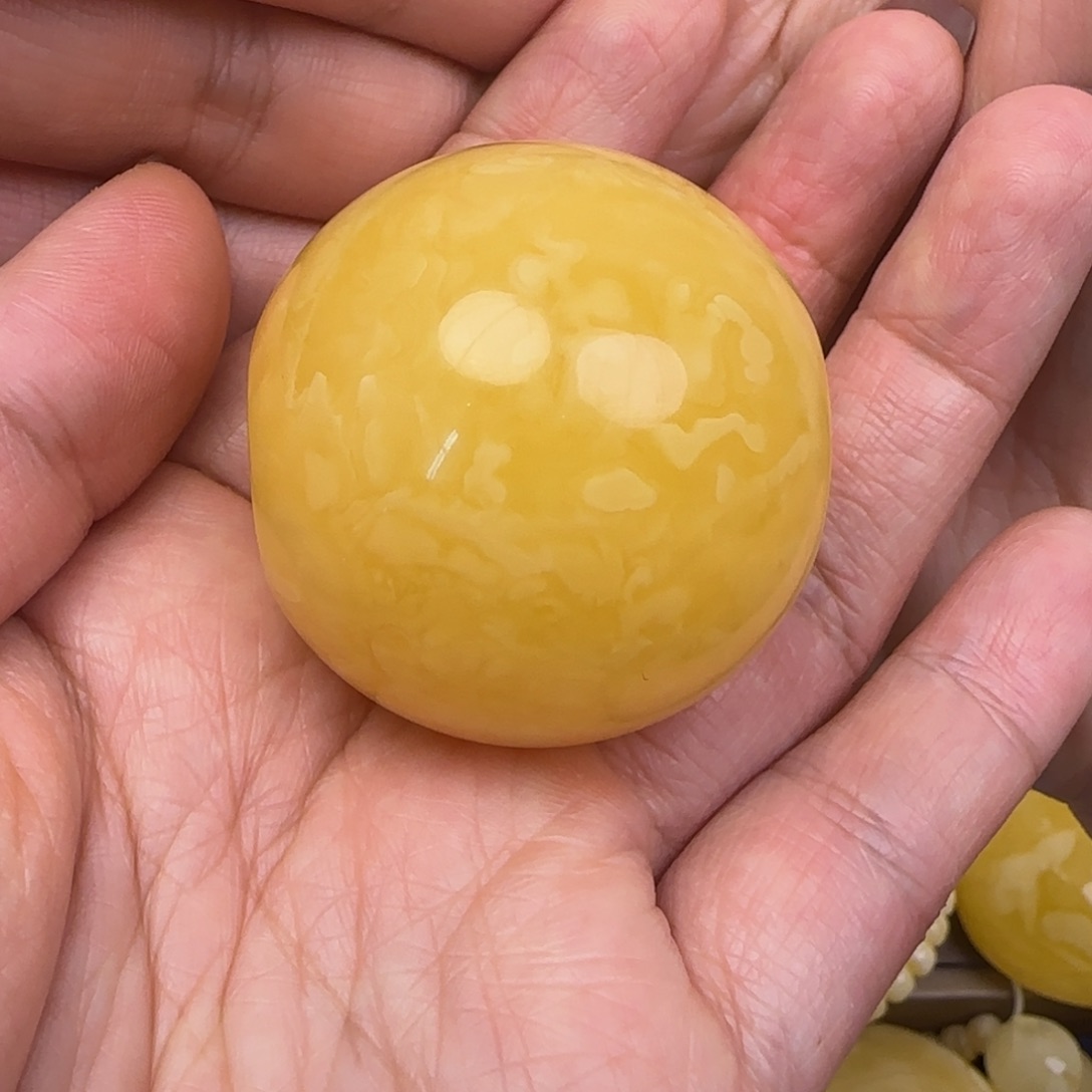 蜜蜡颈饰未镶嵌天然蜜蜡