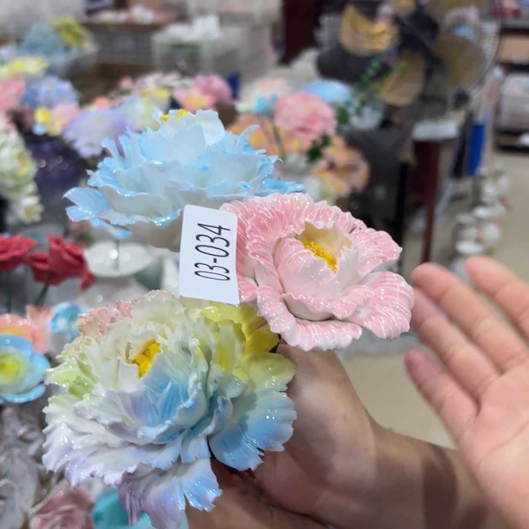 瑕疵334 陶瓷花，满20发货，退款拉黑