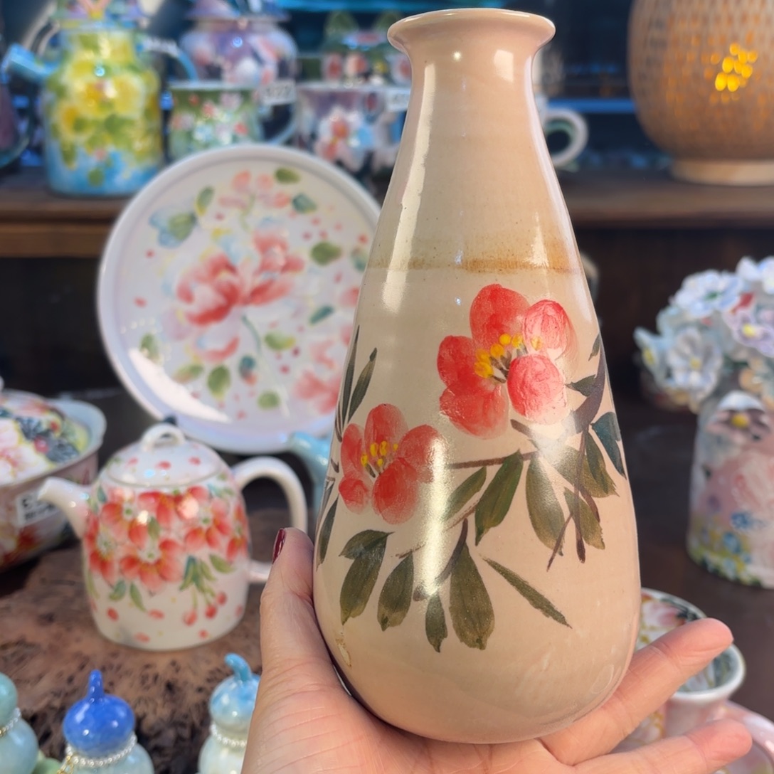 景德镇手绘高温釉下彩陶瓷茶具