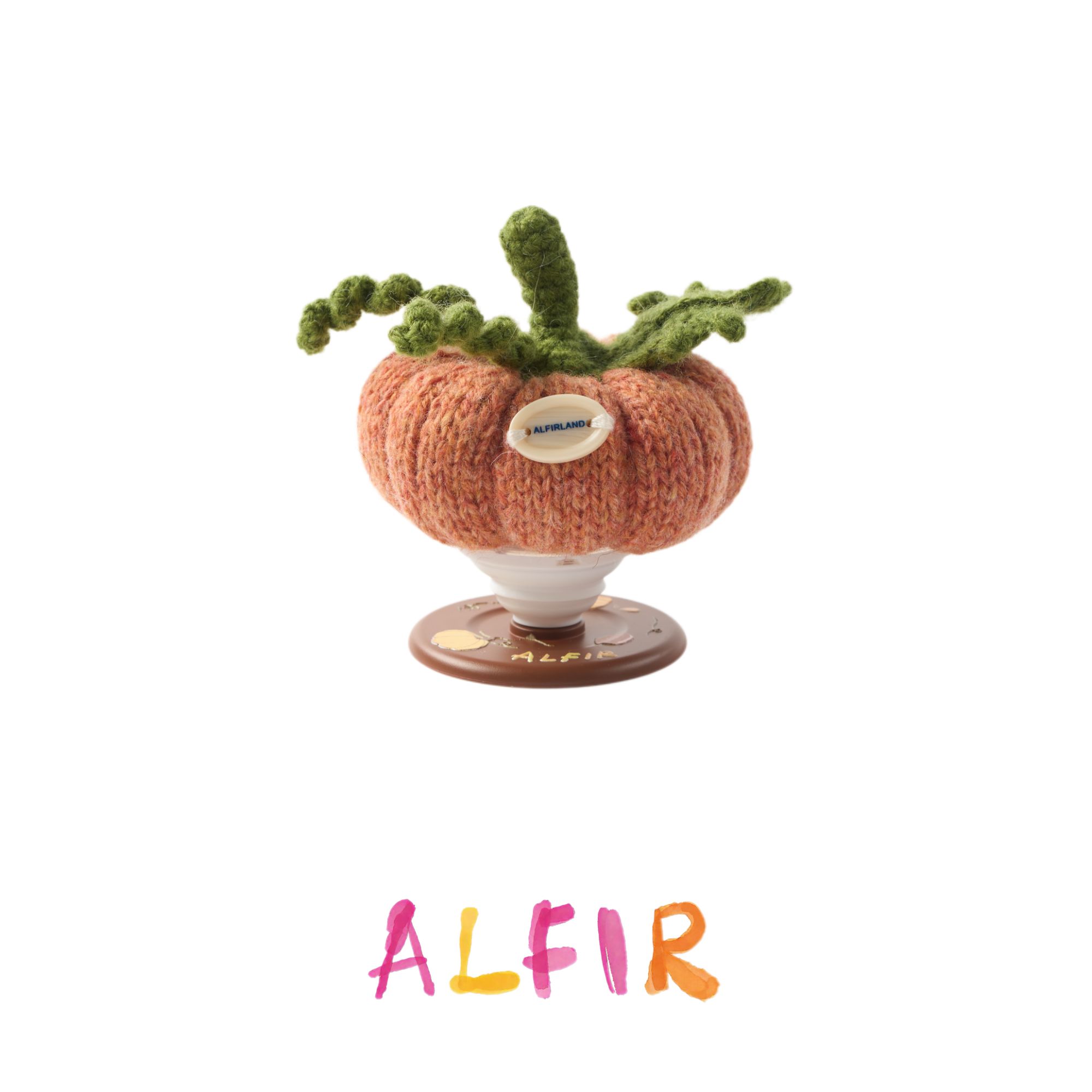 Alfir·魔法针织南瓜通用磁吸手机支架 原创针织磁吸原创