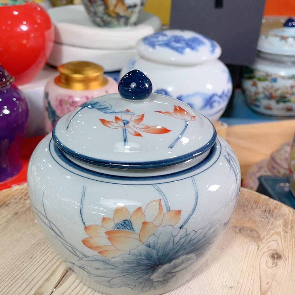 【闪购商品】罐陶瓷茶叶罐密封罐