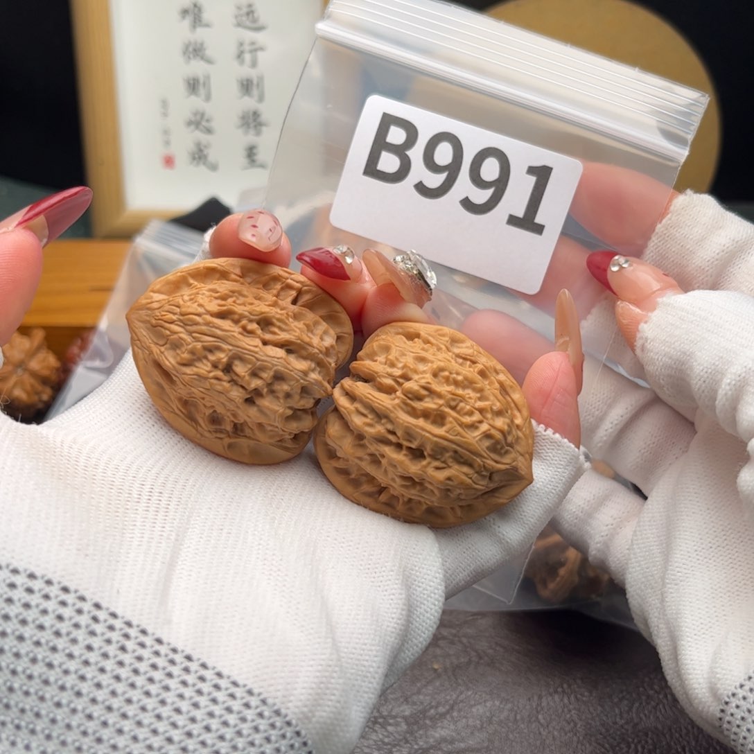 文玩核桃把件37野鸡b 991