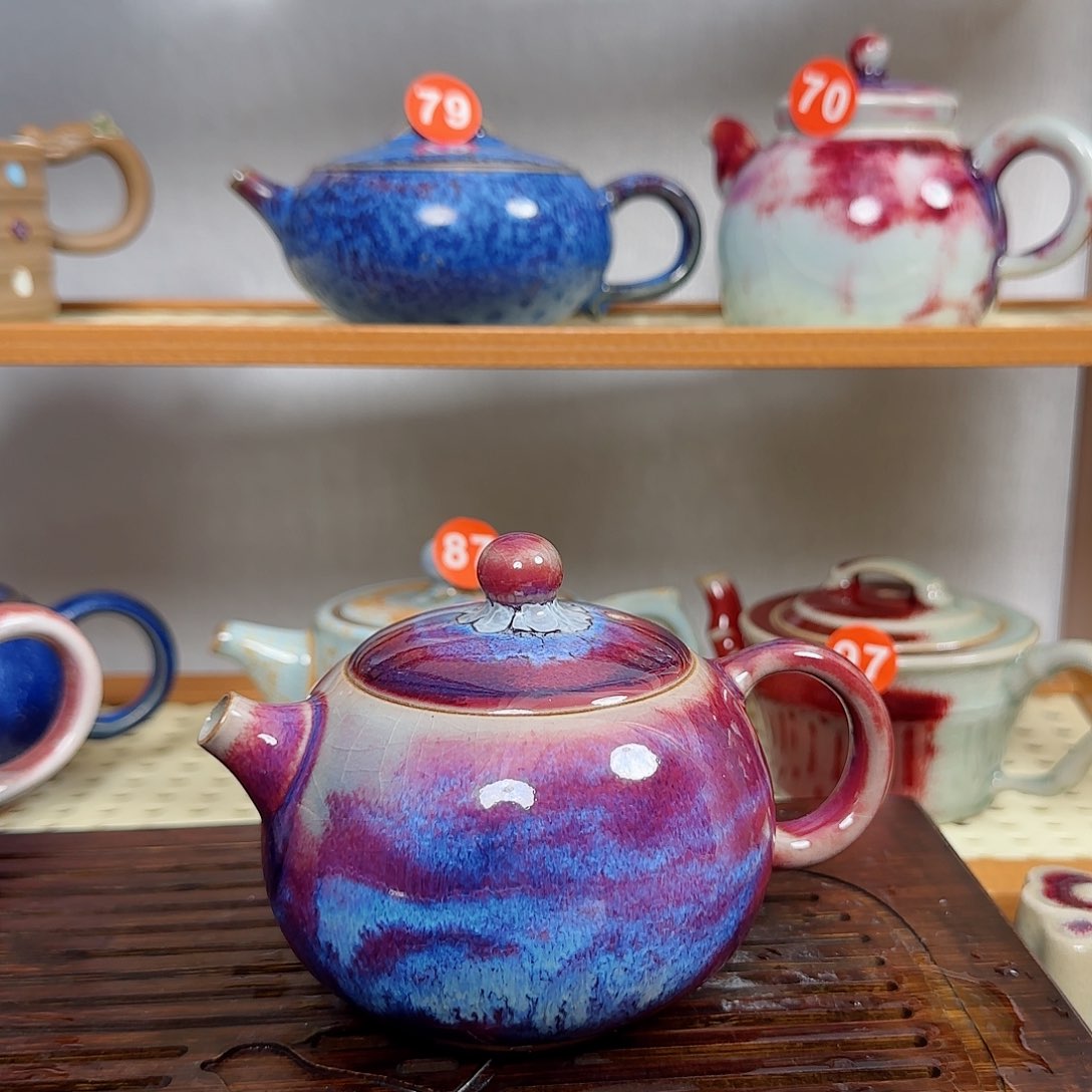 钧瓷茶壶茶壶茶壶