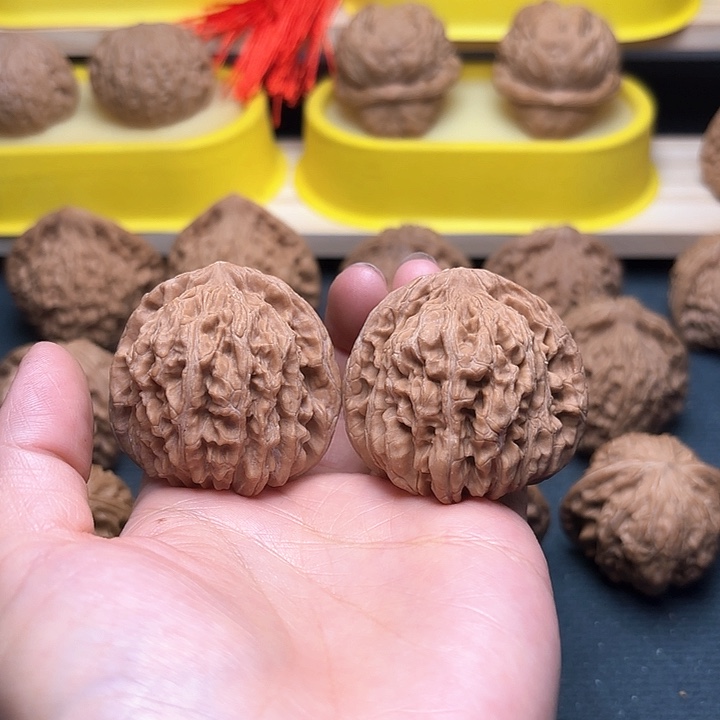 文玩核桃吊坠43四座楼