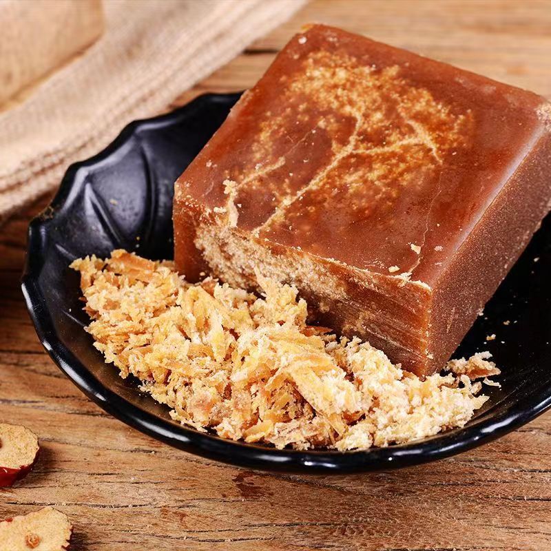 甘蔗翻砂土红糖手工传统工艺冰粉糖水甜品适用