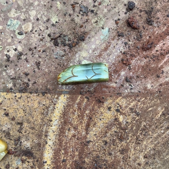 和田玉（青玉）未镶嵌把件