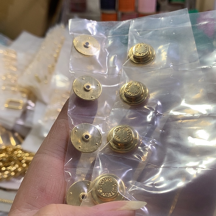 无纺布驴家平底铜脚钉10个